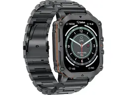 Смарт-годинник Gelius Pro GP-SW016 (Tactical Heavy) Black Chrome - мініатюра 2
