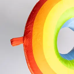 Подушка для шиї Rainbow U-подібна червоний HP-56-13R - мініатюра 3