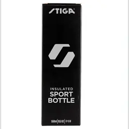 Пляшка для води Stiga Water Bottle Steel Black 550ml (2905-0101-55) (931287) - мініатюра 3