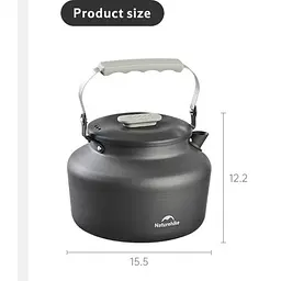 Кемпінговий чайник Naturehike CNK2450CF030 1,4 л, алюміній - мініатюра 4