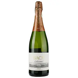 Вино ігристе Bach Cava Extrisimo Brut, біле, брют, 0,75 л