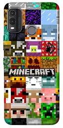 Чохол Demsky Minecraft collage для Nokia G11 Plus