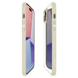 Протиударний прозорий чохол Spigen Ultra Hybrid для iPhone 15 Mute Beige ACS06800 - мініатюра 3