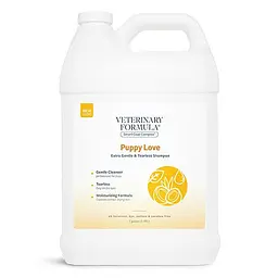 Шампунь Veterinary Formula Puppy Love для цуценят та кошенят 3.79 л без сліз дбайливо очищує та зволожує