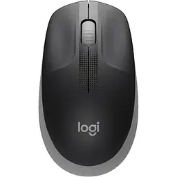 Миша Logitech M190 Full-Size Wireless Mouse mid grey (910-005906)