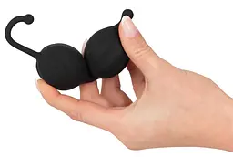 Вагінальні кульки Orion Black Velvets Love Balls, 16 см, чорний - мініатюра 7