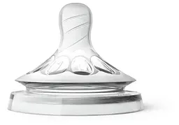 Соска силіконова Philips Avent Natural 0+ міс, 2 шт. (SCF041/27) - мініатюра 3