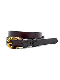 Жіночий шкіряний ремінь 1,8 х 110 см Weatro Темно-коричневий zhin-kit-18k-0069 (zhin-kit-18k-0069) - мініатюра 3