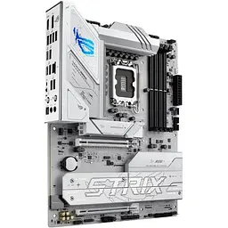 Материнська плата Asus Rog Strix B860-A Gaming WIFI s1851 B860 4xDDR5 M.2 DP HDMI USB Type-C Wi-Fi BT ATX білий - мініатюра 3