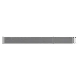 Універсальний ремінець DK Milanes Design Band для Amazfit Bip 20mm Silver [41795] - мініатюра 2
