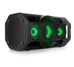 Портативна колонка бумбокс REAL-EL X777-PSS Boombox 65W Bluetooth TWS, RGB, Black - мініатюра 3