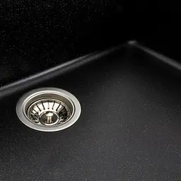 Кухонна мийка Platinum 7945 PARUANA матова Чорний металік (SP000039157) - мініатюра 2