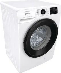 Пральна машина Gorenje фронтальна, 8кг, 1400, A+++, 55см, дисплей, пар, інвертор, білий (WNEI84BS) - мініатюра 9