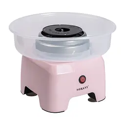 Апарат для солодкої вати Sokany SK-520 настільний, рожевий Sokany SK-520P - мініатюра 2