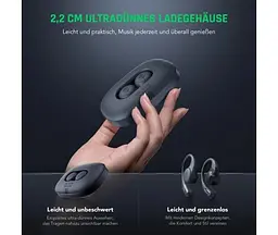 Навушники бездротові Black Shark T17 Open Bluetooth 5.3 Earphones (BHR8844CN) чорні - мініатюра 4