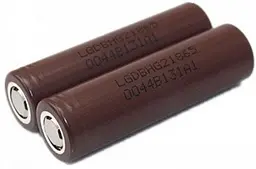 Акумулятор INR18650HG2 3000 mAh (до 30А) для електронних сигарет оригінал - мініатюра 2