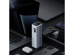 Зовнішній акумулятор (павербанк) CUKTECH PB200 20000mAh 85W 2C1A Grey - мініатюра 5