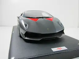 Автомодель - LAMBORGHINI SESTO ELEMENTO (сірий металік, 1:24) 18-21061 - мініатюра 3