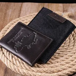 Практична обкладинка із глянсової шкіри на військовий квиток Карта Grande Pelle 16778 коричнева - мініатюра 9