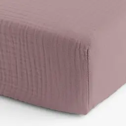 Комплект постільної білизни Cosas Camellia CS1 Євро муслін бузок (Muslin_012Camellia_El180x30-012Camellia_200) - мініатюра 9