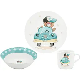 Набір дитячого посуду Limited Edition Little Driver 3 предмета C672