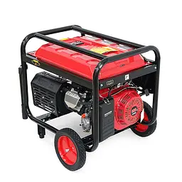 Генератор бензиновий COVAX EPH18500E2-GAS, 9.0kW, бензин/газ, однофазний 220V, 50Hz, DC12V, 20HP, Electric Starter, tank 25L, 705x560x570mm, 88kg - мініатюра 2