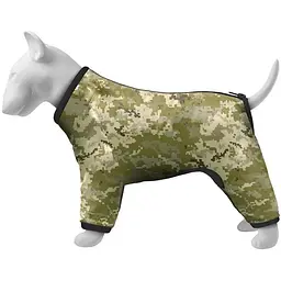Вітровка для собак Waudog Clothes, малюнок "Мілітарі", M47