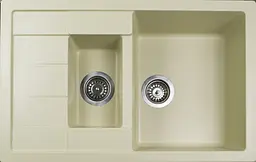 Кухонна мийка Adamant Anila Plus 775x495x200 Бежевий ivory 100001404