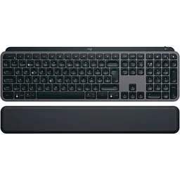Клавіатура Logitech MX Keys S Plus Palmrest Wireless UA Graphite [920-011589] [94355]