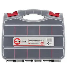 Органайзер пластиковий для інструментів 320x260x80 мм INTERTOOL BX-4004