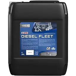 Олива моторна Lotos Diesel Fleet 10W40 CI-4/SL MB-228.3 MAN 3275 Volvo VDS-3, 20 л (153187)