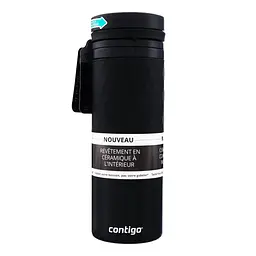 Термостакан Contigo, 470 мл, чорний матовий (2095392) - мініатюра 2