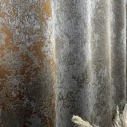 Жакардові мармурові штори сіро-бронзового кольору на тасьмі 2шт. 150х270 ALBO pbe0052403 - мініатюра 3