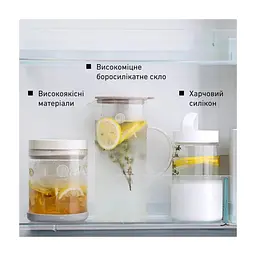 Глечик Buydeem із силіконовою кришкою 1200 мл (CD2003/A1) - мініатюра 5