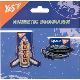 Закладки магнітні Yes Ultra Space 2 шт. (708117)