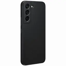 Чохол-накладка Samsung Leather Cover для Samsung Galaxy S22 SM-S901 Black (EF-VS901LBEGRU) - мініатюра 3