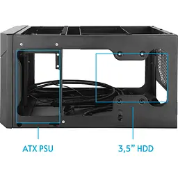 Корпус Chieftec Pro Cube Mini (CN-01B-OP) [135045] - мініатюра 11
