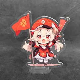 Акрилова колекційна фігурка Chibi Геншин Імпакт - Genshin Impact Клі 1 10 см
