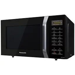 Мікрохвильова піч Panasonic 23л 800Вт гриль дисплей чорний - мініатюра 4