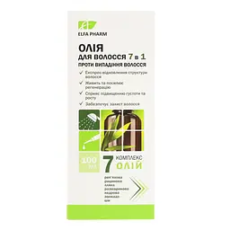 Олія для волосся Elfa Pharm 7 олій, 100 мл - мініатюра 3