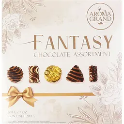 Цукерки шоколадні Aroma Grand Fantasy асорті 200 г (932276)