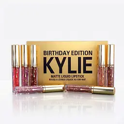 Коллекція матових рідких помад - Kylie Birthday Edition