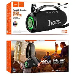 Bluetooth колонка Hoco HA4 Surge outdoor Black - мініатюра 5