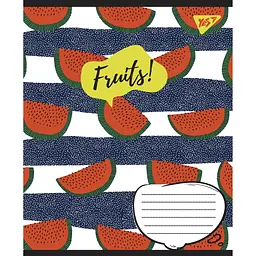 Набір зошитів загальних Yes Fruits A5 в лінію 48 листів 10 шт. - мініатюра 3