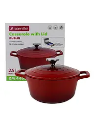 Каструля Kamille KM-4465 2,5л - мініатюра 8