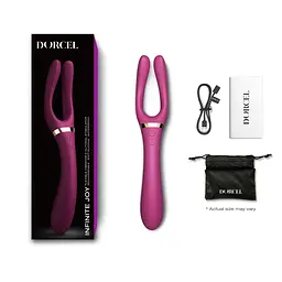 Вібратор-стимулятор Dorcel INFINITE JOY PLUM Dorcel SO7380 95563 - мініатюра 3