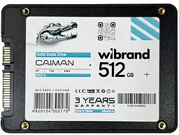 Накопичувач SSD Wibrand Sata 2.5 512GB Caiman Bulk 480 500 (WI2.5SSD/CA512GB) - мініатюра 2