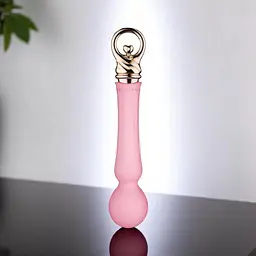 Вібромасажер із підігрівом Zalo Sweet Magic Confidence Wand Fairy Pink - мініатюра 2
