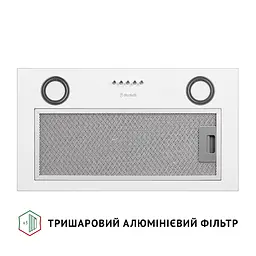 Витяжка повновбудована PERFELLI BI 5022 WH LED - мініатюра 6