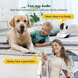 Відеоняня UKC-1354, WiFi Smart Camera 2MP, бездротова IP камера з мікрофоном, підключення до телефону - мініатюра 4